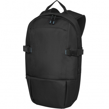 Logo trade promotional merchandise picture of: Baikal 15" GRS RPET laptop backpack 8L