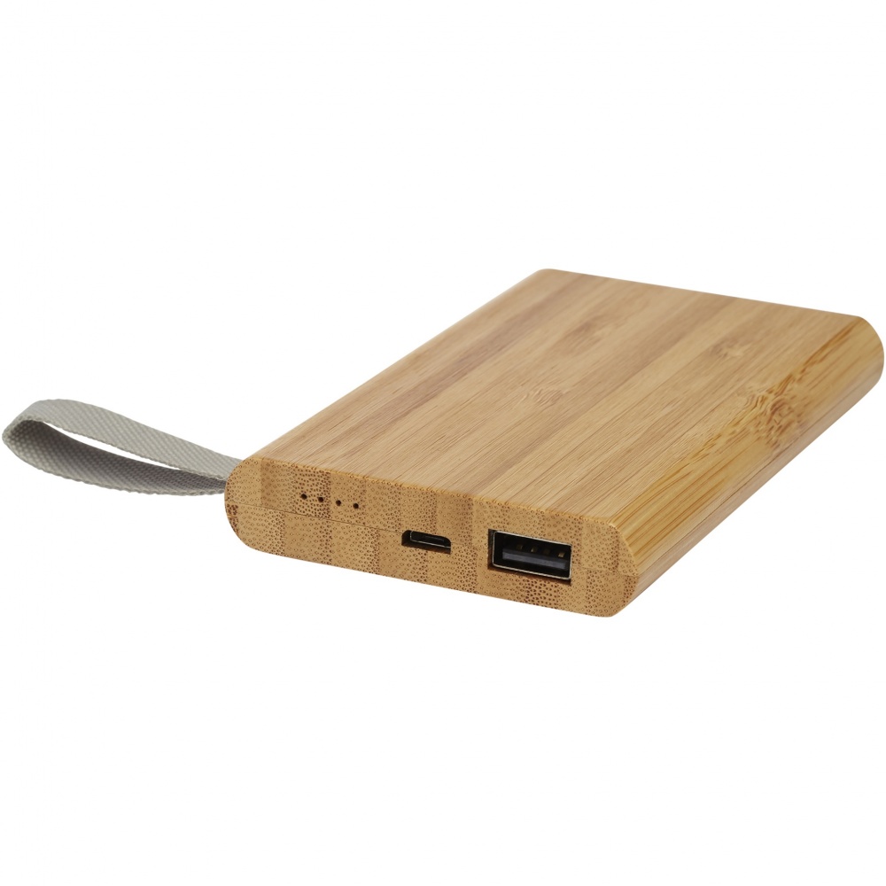 Logotrade promotional merchandise image of: Tulda 5000 mAh bamboo power bank