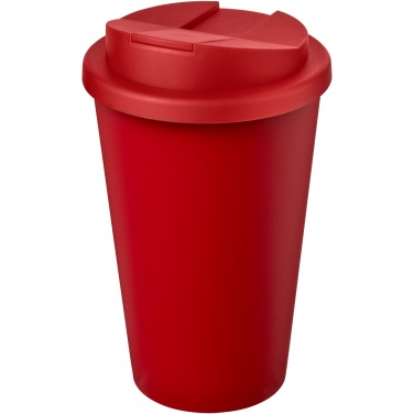 Logo trade business gifts image of: Americano® Eco 350 ml recycled tumbler with spill-proof lid