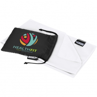 Logo trade promotional giveaways picture of: Raquel cooling towel made from recycled PET 80x30 cm