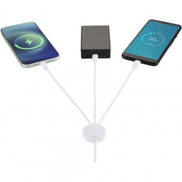 Logotrade advertising product image of: Pure 5-in-1 charging cable with antibacterial additive