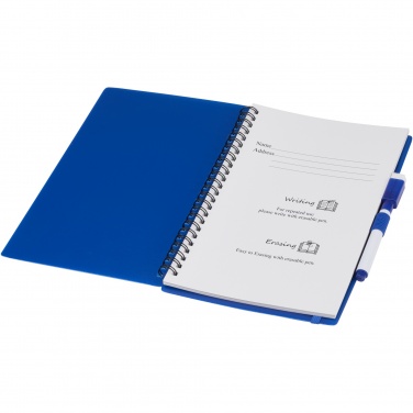 Logotrade promotional giveaway image of: Pebbles reference reusable notebook