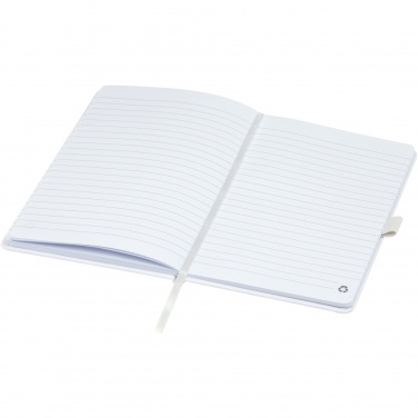 Logotrade promotional giveaway image of: Honua A5 recycled paper notebook with recycled PET cover