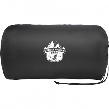 Logo trade promotional products image of: Marigold GRS certified RPET polar fleece and sherpa blanket