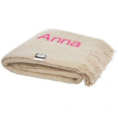 Logotrade business gift image of: Ivy GRS certified RPET blanket