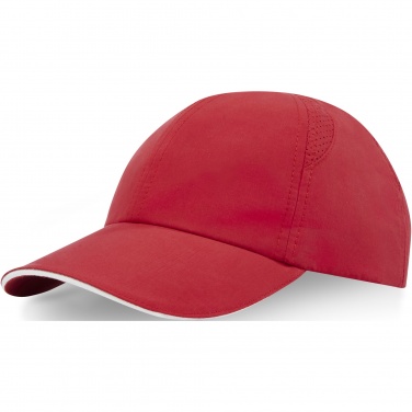 Logotrade promotional merchandise image of: Morion 6 panel GRS recycled cool fit sandwich cap