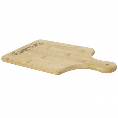 Logo trade promotional giveaway photo of: Quimet bamboo cutting board