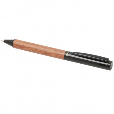 Logo trade promotional merchandise picture of: Timbre wood ballpoint pen