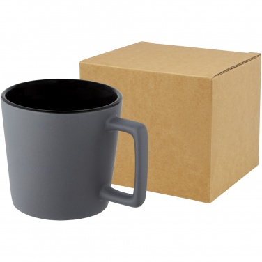 Logo trade advertising products image of: Cali 370 ml ceramic mug with matt finish
