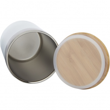 Logotrade promotional gift picture of: Lagan 300 ml stainless steel tumbler with bamboo lid