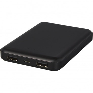 Logotrade corporate gift image of: Gleam 5000 mAh ultra slim light-up power bank