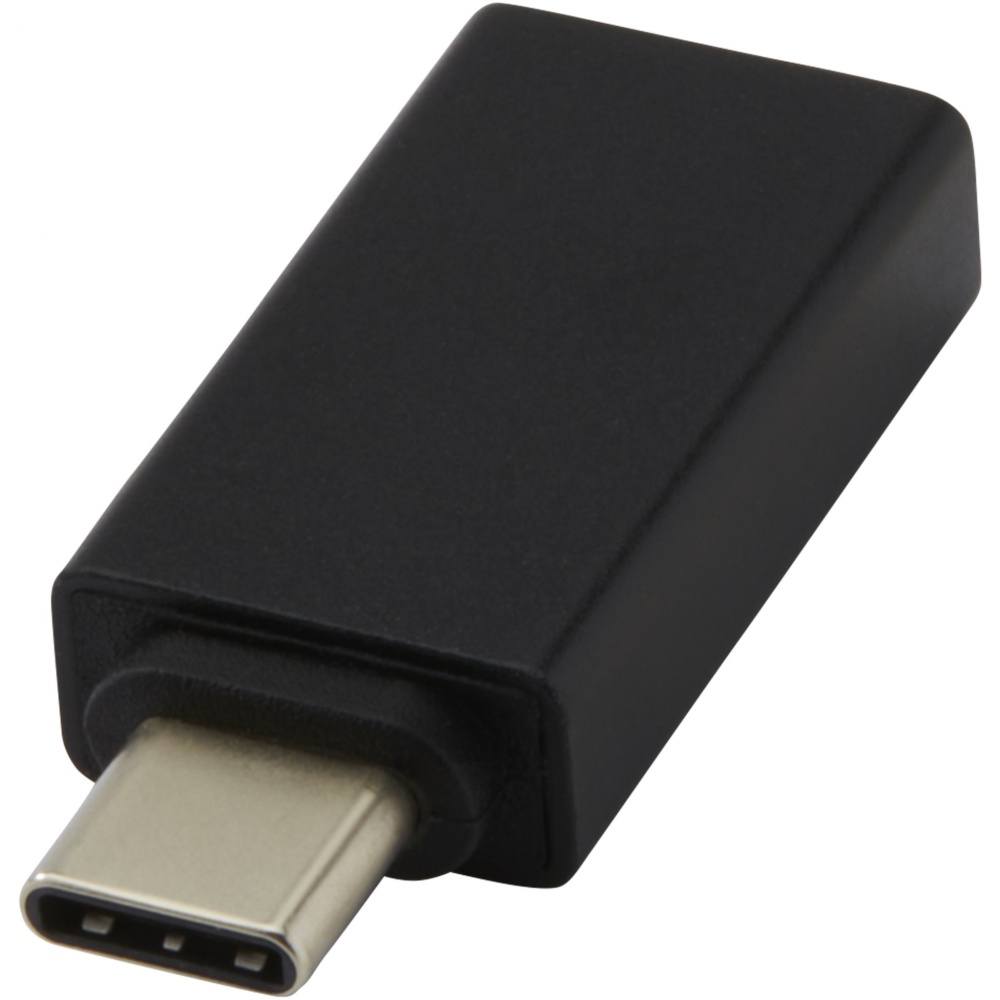 Logotrade promotional giveaway picture of: ADAPT aluminum USB-C to USB-A 3.0 adapter