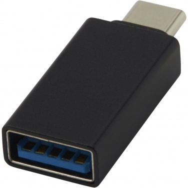 Logotrade promotional gift image of: ADAPT aluminum USB-C to USB-A 3.0 adapter