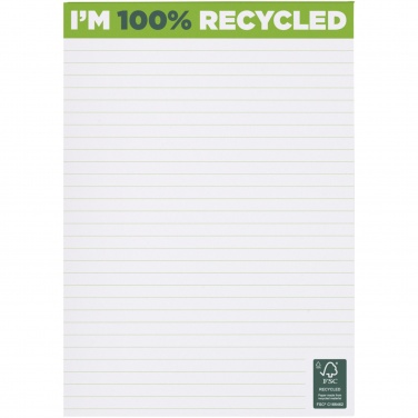 Logotrade business gift image of: Desk-Mate® A5 recycled notepad