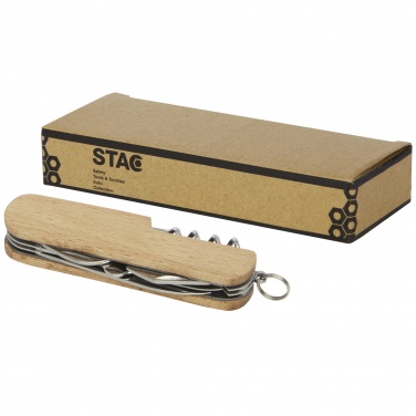 Logotrade promotional giveaways photo of: Richard 7-function wooden pocket knife