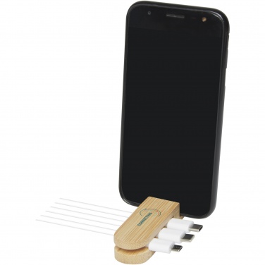 Logotrade promotional giveaway picture of: Edulis bamboo cable manager 