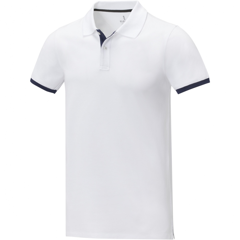 Logo trade corporate gift photo of: Morgan short sleeve men's duotone polo