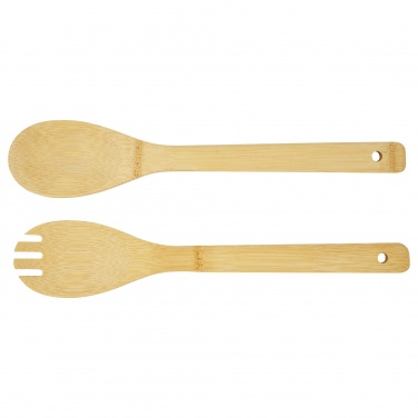 Logotrade business gift image of: Argulls bamboo salad bowl and tools