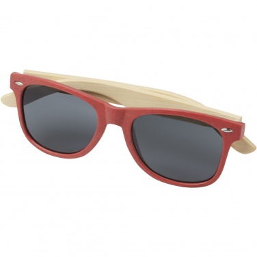 Logo trade promotional merchandise picture of: Sun Ray bamboo sunglasses