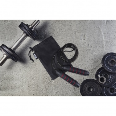Logotrade corporate gift image of: Austin soft skipping rope in recycled PET pouch