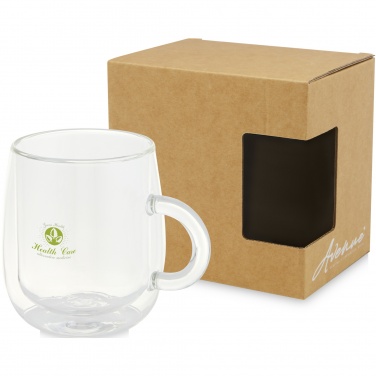 Logo trade corporate gifts image of: Iris 330 ml glass mug