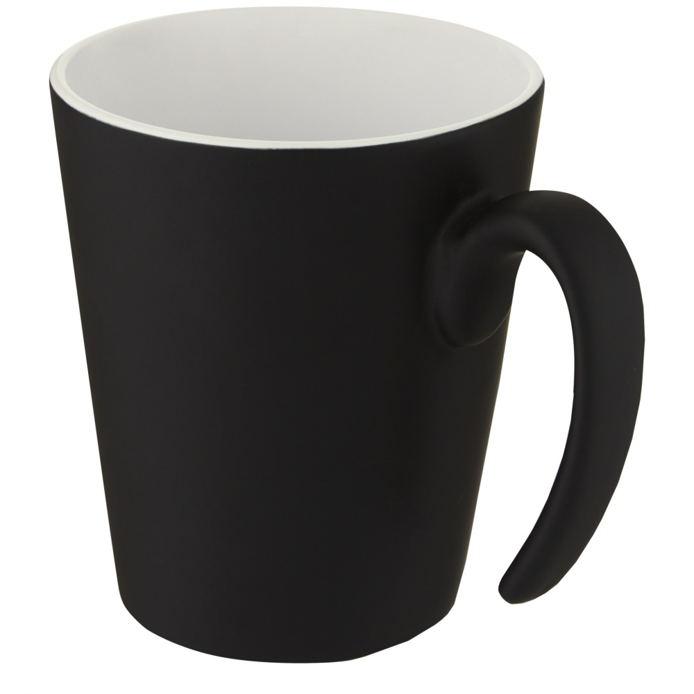 Logotrade promotional gift image of: Oli 360 ml ceramic mug with handle