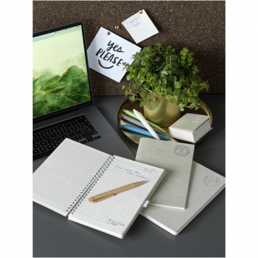 Logo trade promotional products picture of: Dairy Dream A5 size reference recycled milk cartons spiral notebook