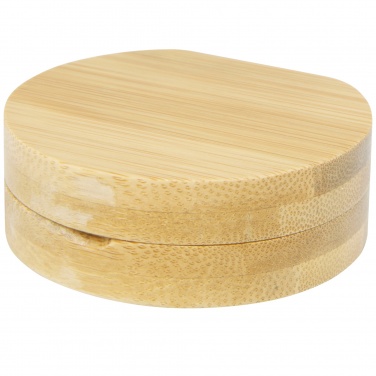 Logo trade promotional product photo of: Afrodit bamboo pocket mirror