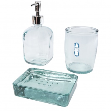 Logotrade corporate gifts photo of: Jabony 3-piece recycled glass bathroom set
