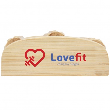 Logo trade advertising products image of: Venis bamboo foot massager