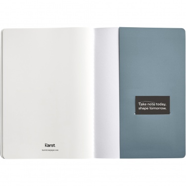 Logo trade advertising product photo of: Karst® A5 stone paper journal twin pack