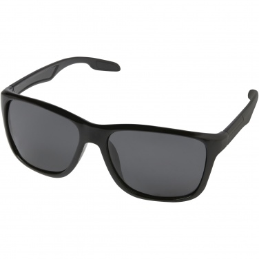 Logo trade promotional merchandise image of: Eiger polarized sunglasses in recycled PET casing