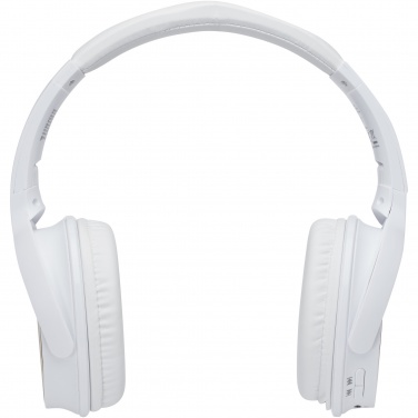 Logotrade advertising product image of: Athos bamboo Bluetooth® headphones with microphone