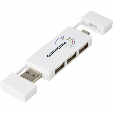Logo trade corporate gifts image of: Mulan dual USB 2.0 hub
