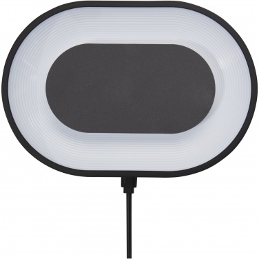 Logo trade promotional items picture of: Ray wireless charging pad with RGB mood light