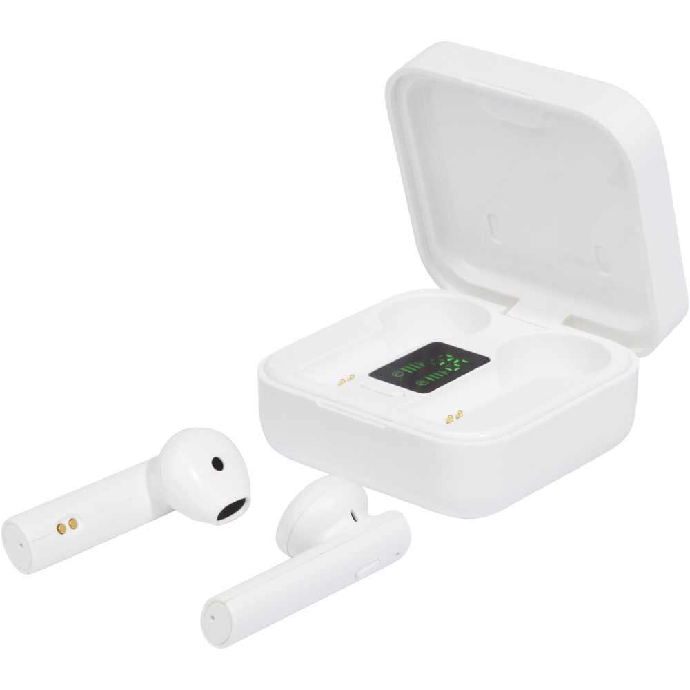 Logotrade promotional gifts photo of: Tayo solar charging TWS earbuds 