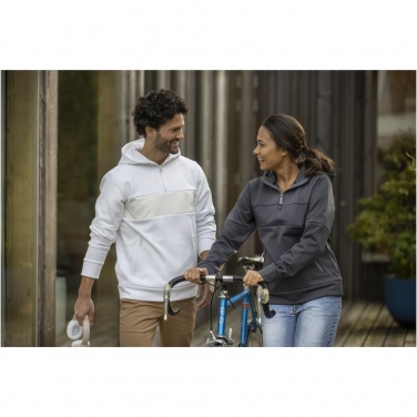 Logotrade promotional giveaways photo of: Sayan men's half zip anorak hooded sweater