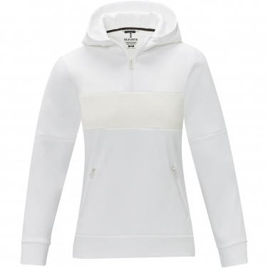 Logo trade advertising products picture of: Sayan women's half zip anorak hooded sweater