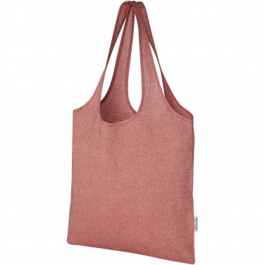 Logotrade advertising products photo of: Pheebs 150 g/m² recycled cotton trendy tote bag 7L