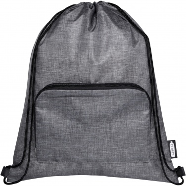 Logotrade promotional merchandise image of: Ash recycled foldable drawstring bag 7L