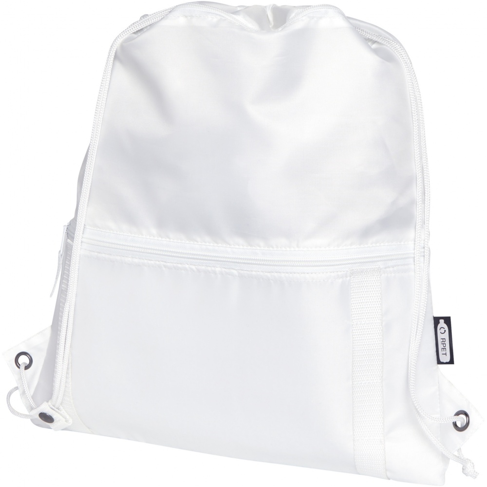 Logotrade corporate gift image of: Adventure recycled insulated drawstring bag 9L
