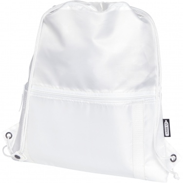 Logo trade promotional merchandise photo of: Adventure recycled insulated drawstring bag 9L