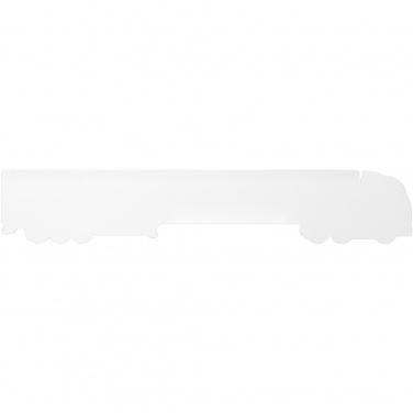 Logotrade promotional giveaway image of: Tait 30cm lorry-shaped recycled plastic ruler