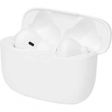 Logo trade promotional giveaways image of: Essos 2.0 True Wireless auto pair earbuds with case