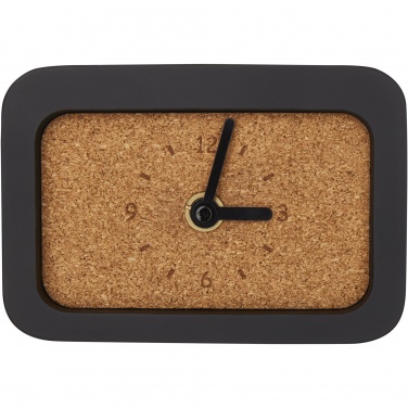 Logo trade promotional merchandise image of: Momento wireless limestone charging desk clock