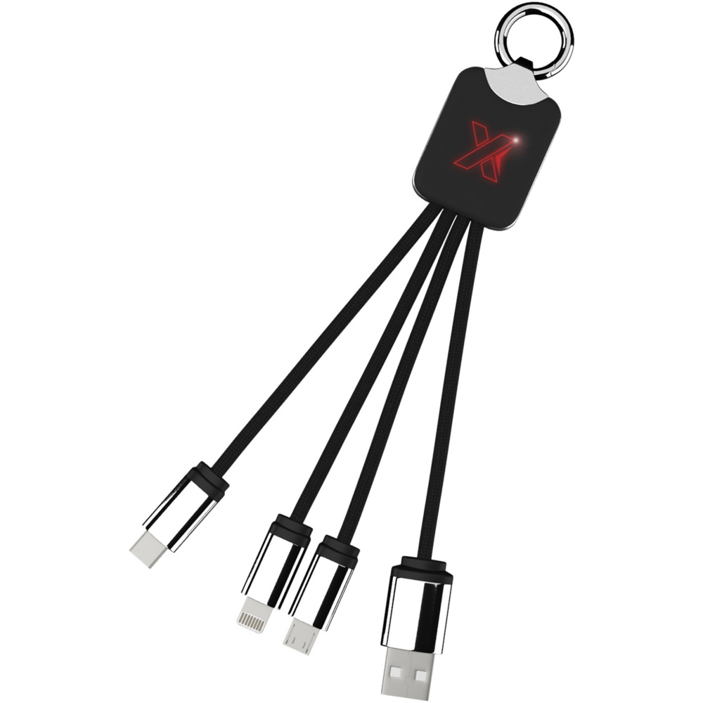 Logo trade promotional merchandise image of: SCX.design C15 quatro light-up cable