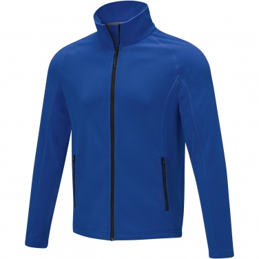 Logo trade promotional giveaways image of: Zelus men's fleece jacket