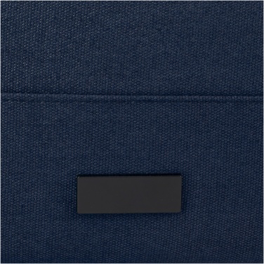 Logo trade promotional giveaways picture of: Joey 15” GRS recycled canvas rolltop laptop backpack 15L