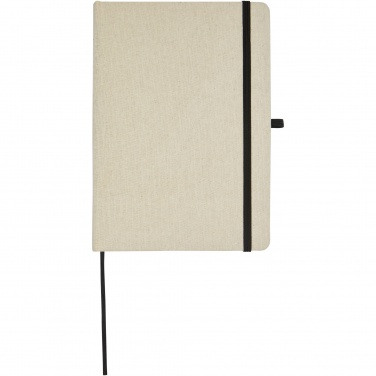 Logo trade promotional product photo of: Tutico organic cotton hardcover notebook
