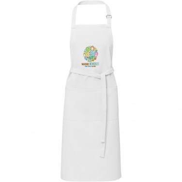 Logo trade business gift photo of: Andrea 240 g/m² apron with adjustable neck strap